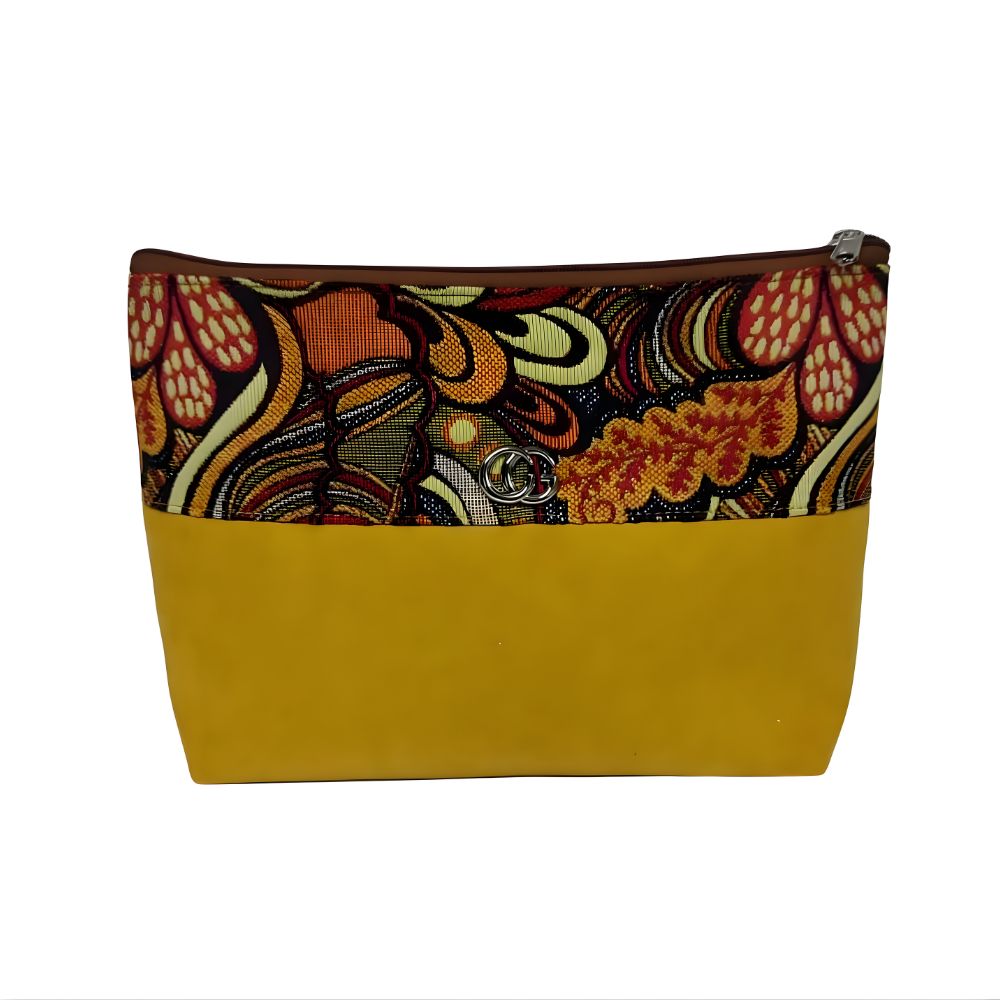 Cosmetiquera amarilla